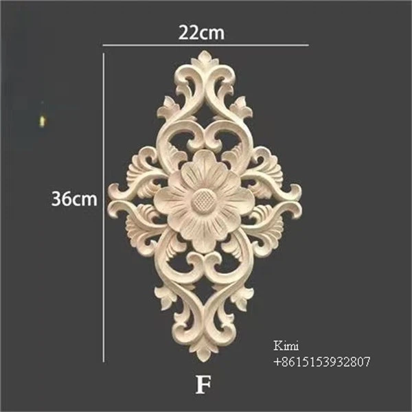 Solid Wood Carved Onlays And Appliques Interior