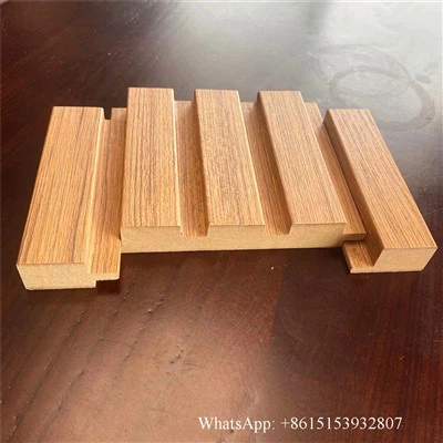 MDF 그리드 패널 벽